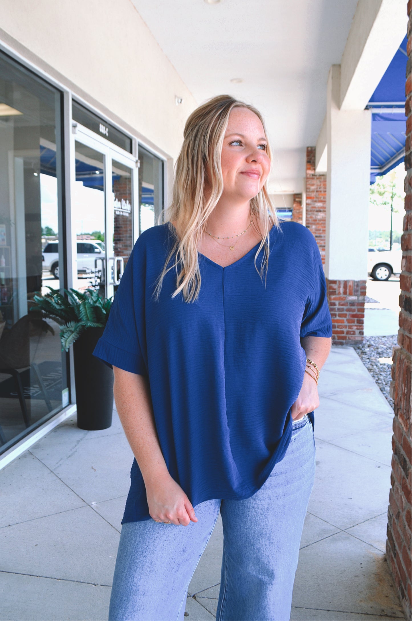 Airflow V-Neck Top