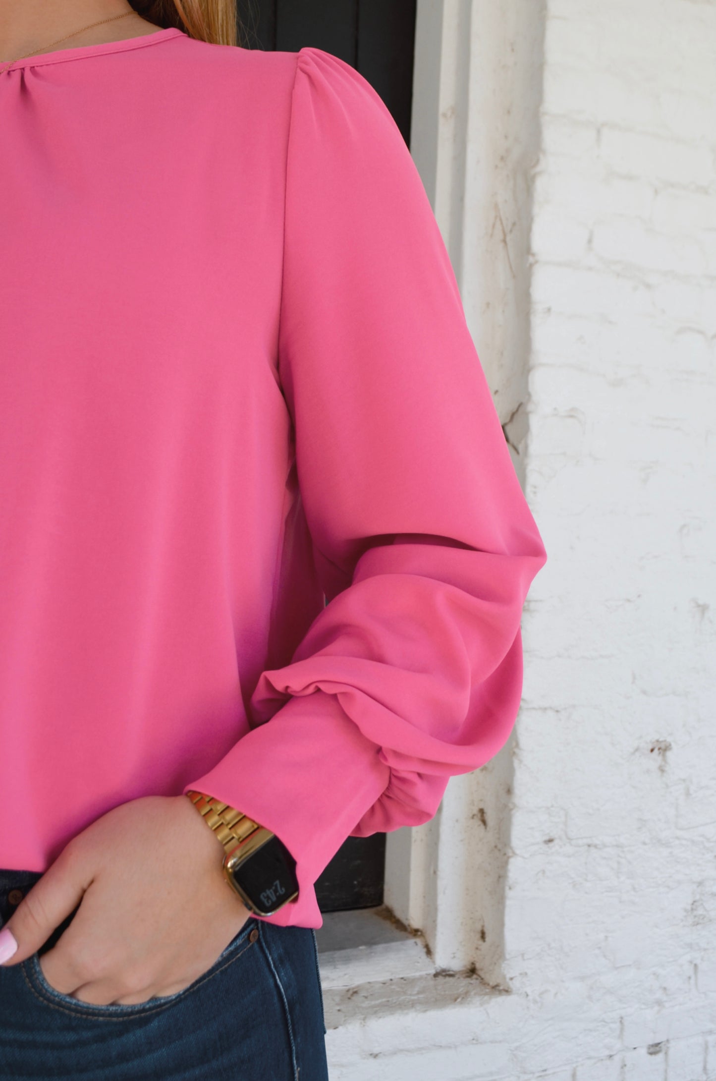 Victoria Woven Blouse