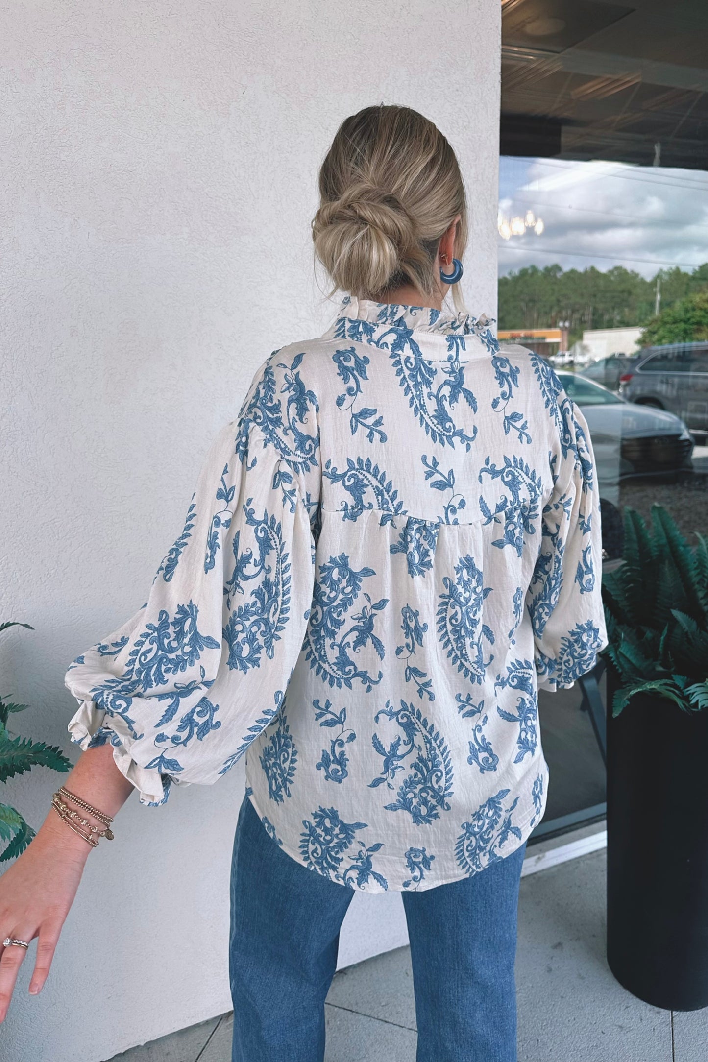 Lucy Button-Down Blouse
