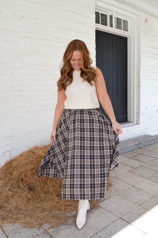 Laney Handkerchief Skirt - Boutique EllaPar