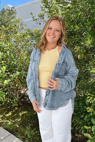 Chessa Chambray Top