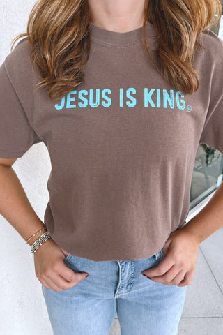 Jesus Is King Tee - Boutique EllaPar
