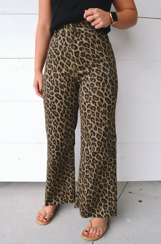 Karla Wide-Leg Denim Jean