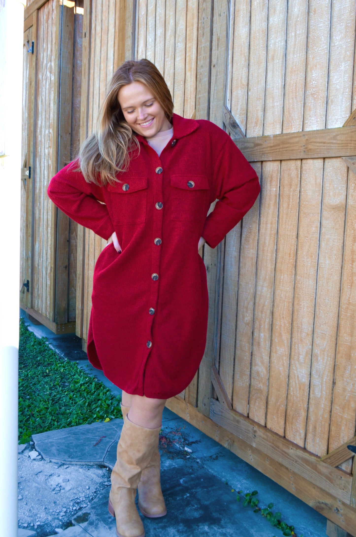 Merry Longline Shacket