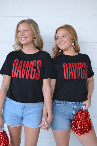 DAWGS Cotton Tee - Boutique EllaPar