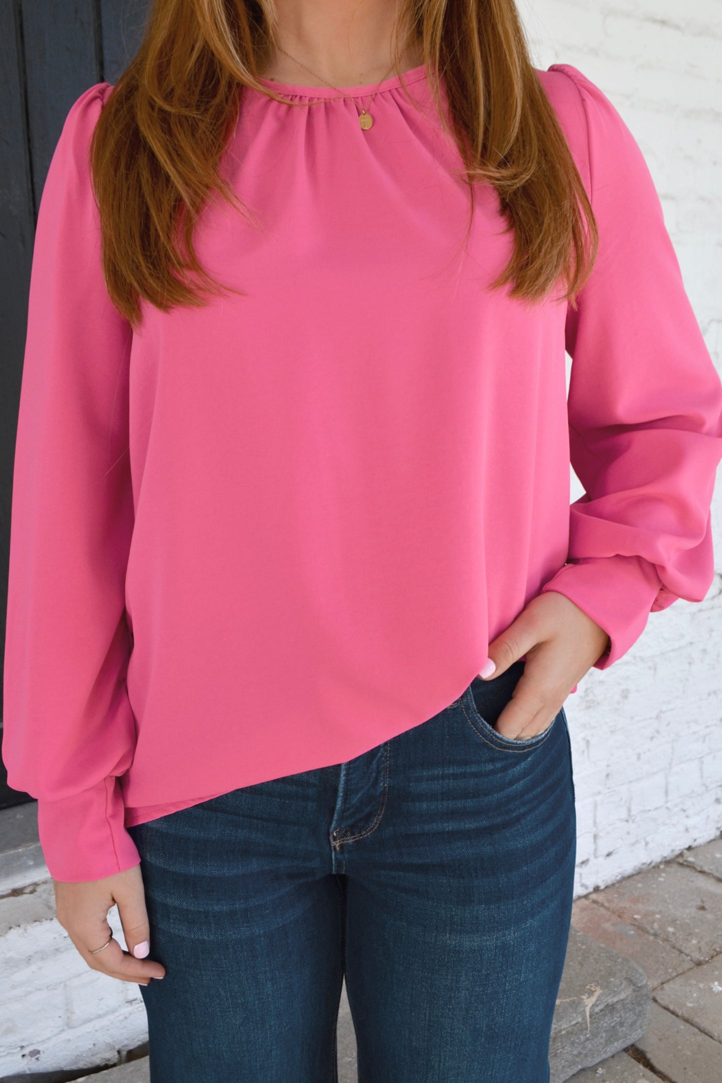 Victoria Woven Blouse