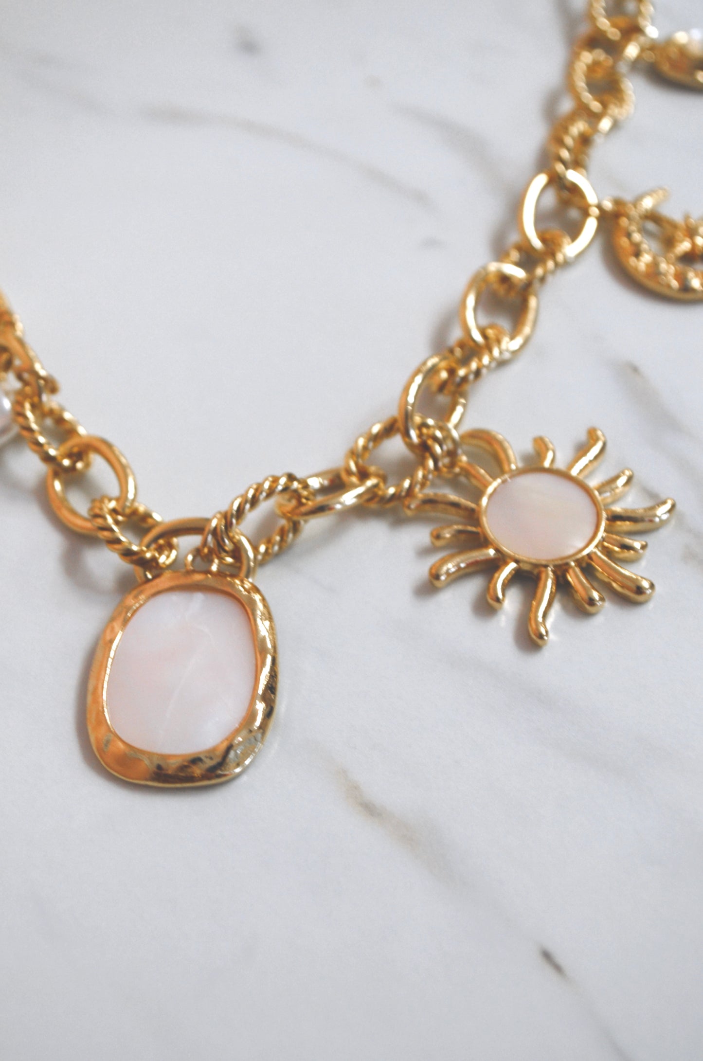 Belle Charm Necklace