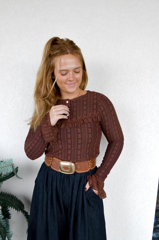Ingrid Lace Top - Boutique EllaPar