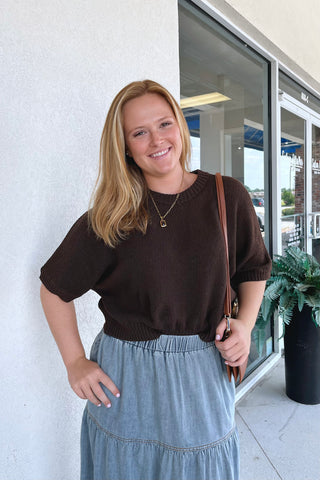 Alison Relaxed Sweater Top