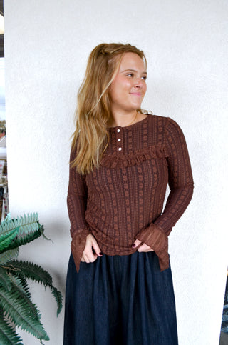 Ingrid Lace Top - Boutique EllaPar