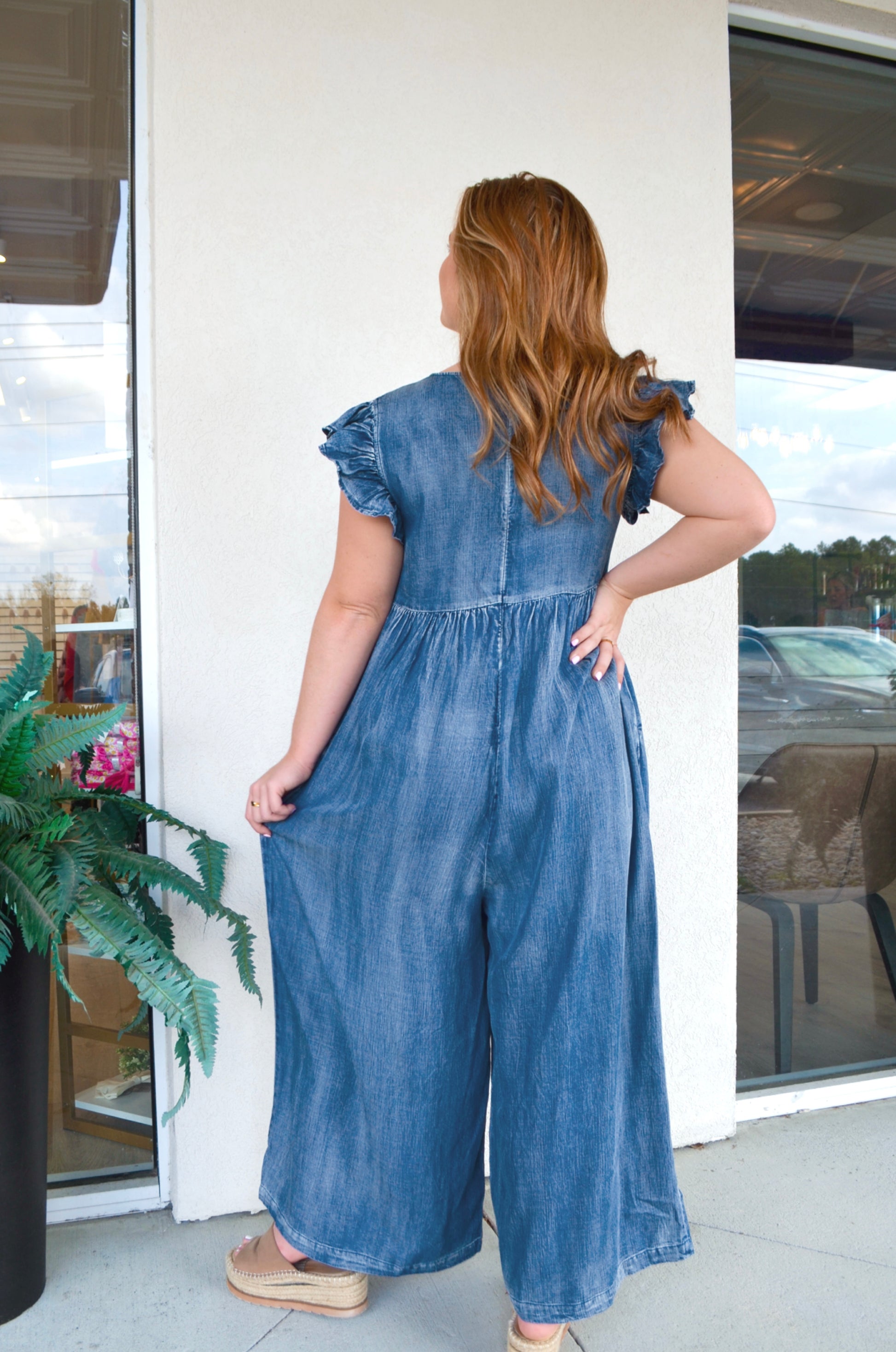 Savannah Skies Jumpsuit - Boutique EllaPar