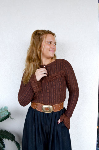 Ingrid Lace Top - Boutique EllaPar