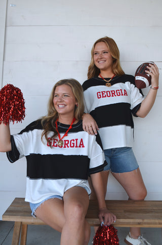 Georgia Varsity Top - Boutique EllaPar
