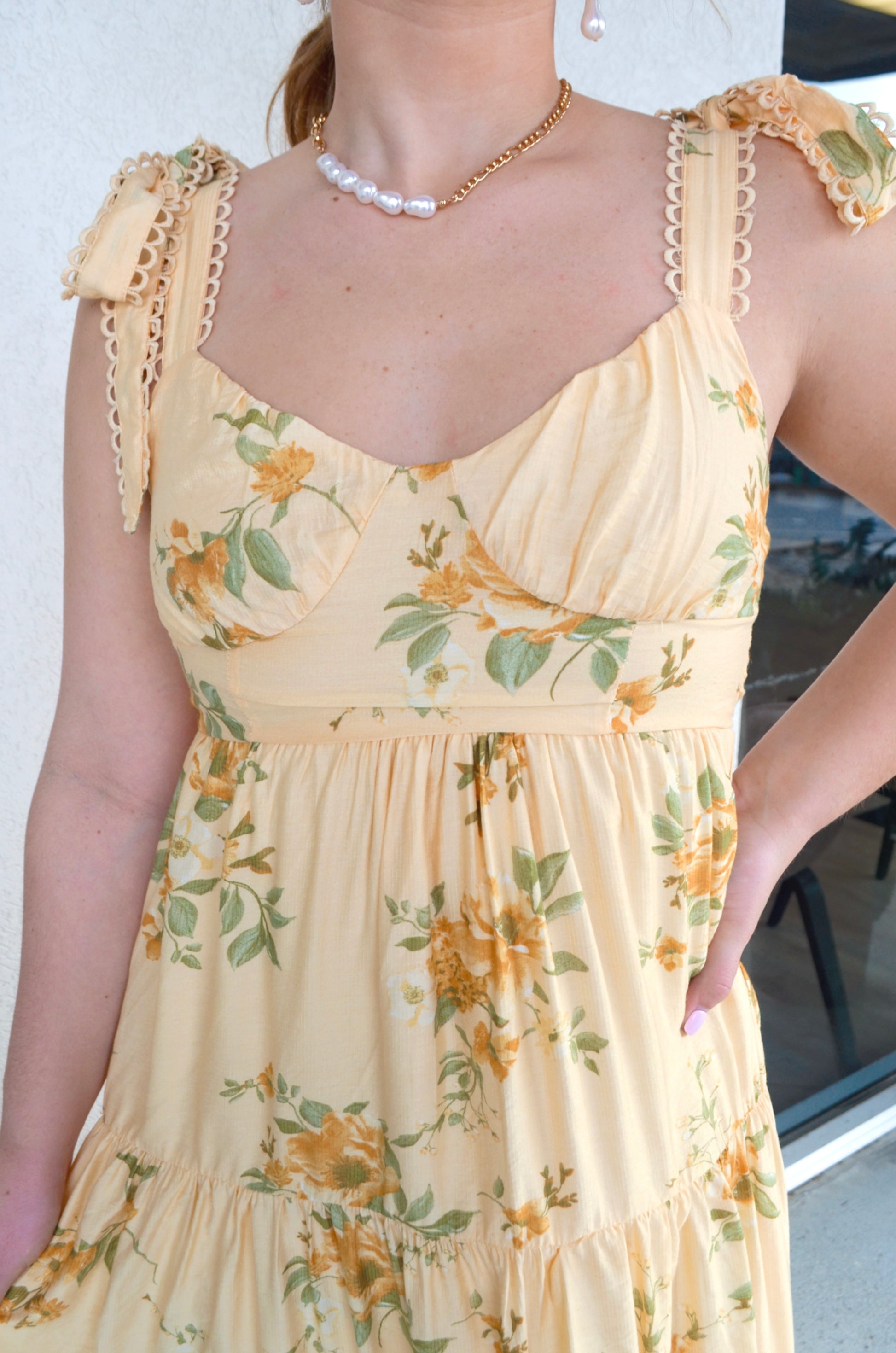 Buttercup Lace Midi - Boutique EllaPar