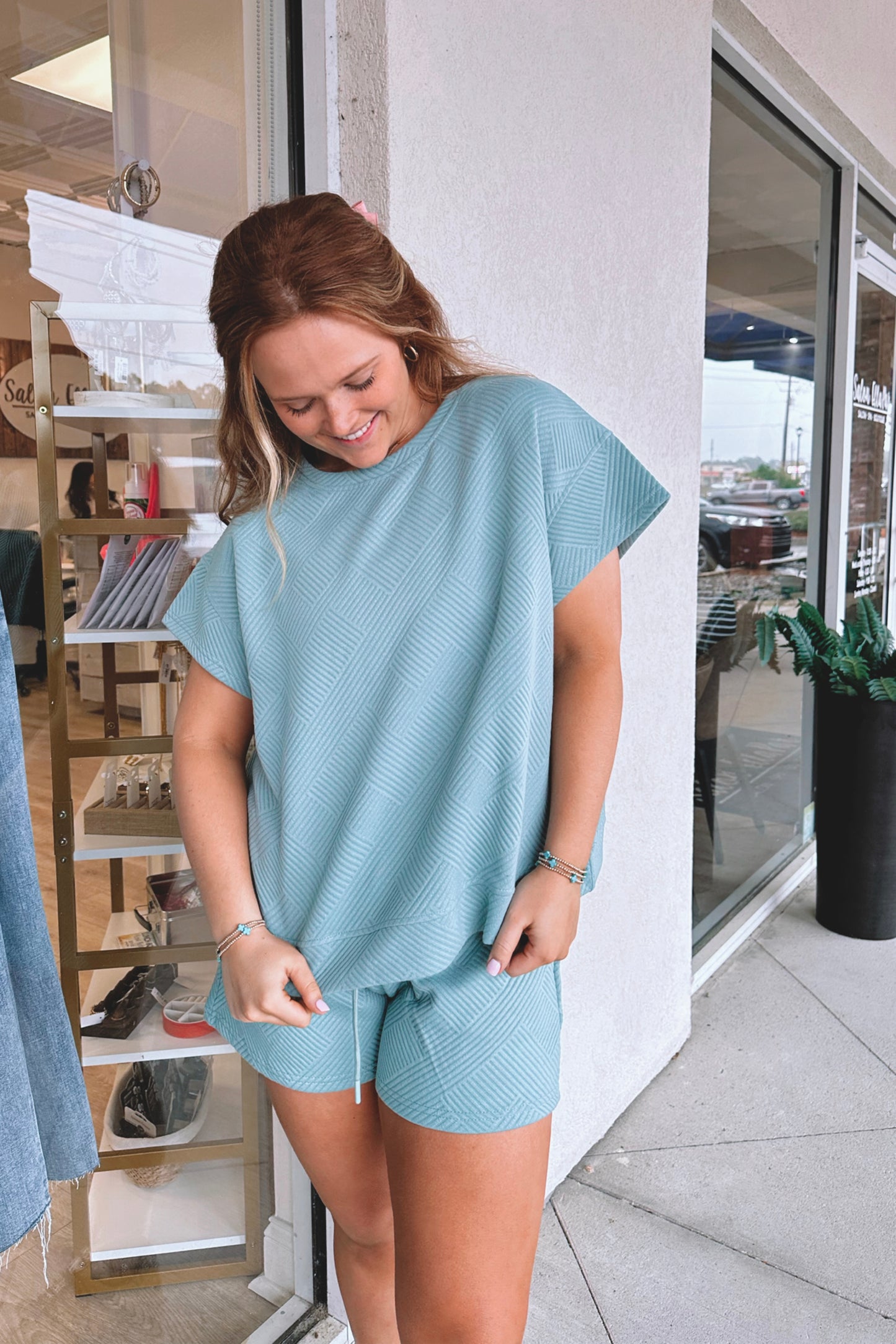 Tyler Textured Top