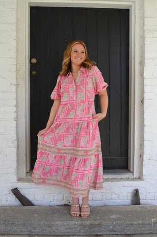 Eloise Trellis Dress - Boutique EllaPar