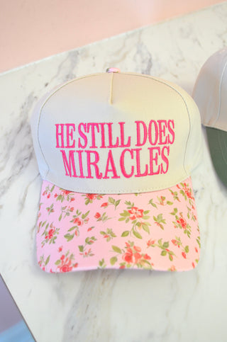 He Still Does Miracles Canvas Hat - Boutique EllaPar