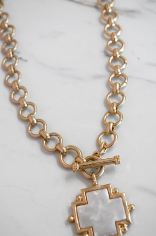 Bren Toggle Necklace - Boutique EllaPar