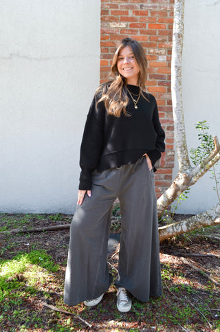 Wander Wide-Leg Sweatpants - Boutique EllaPar