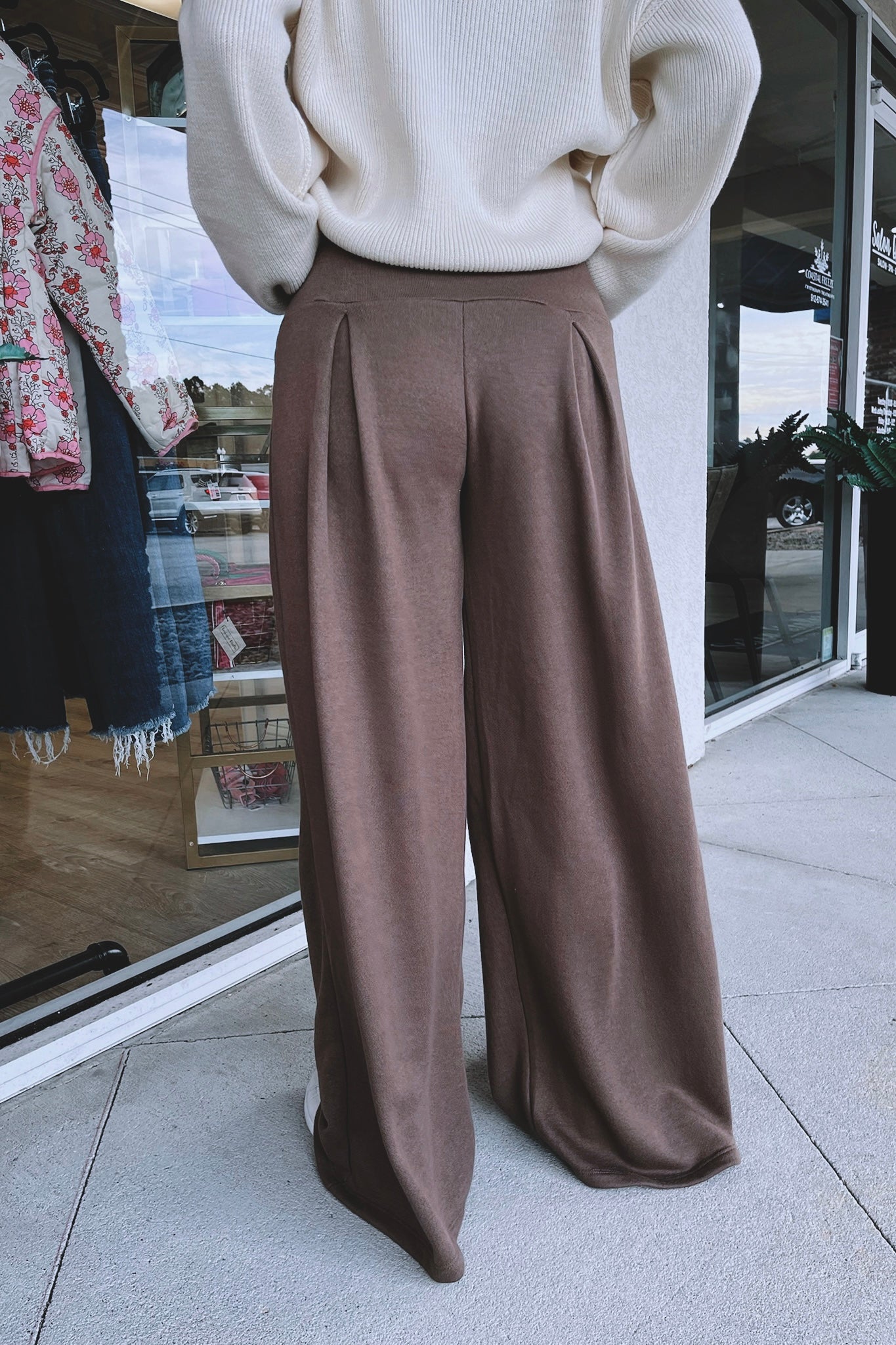 Pria Pleated Pants