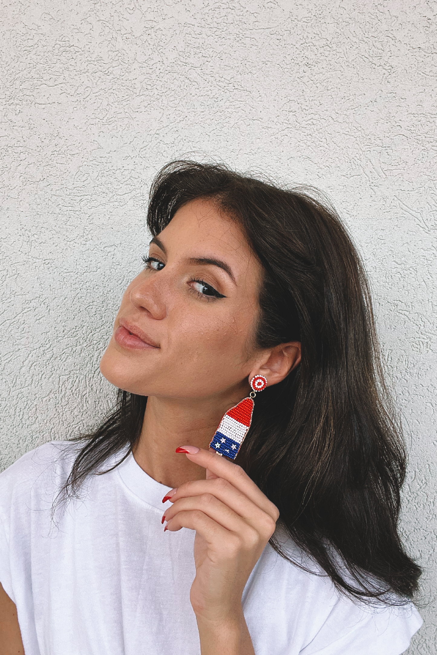 Pop Patriotic Earrings