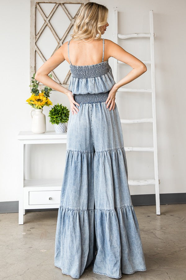 Jilly Smocked Jumpsuit