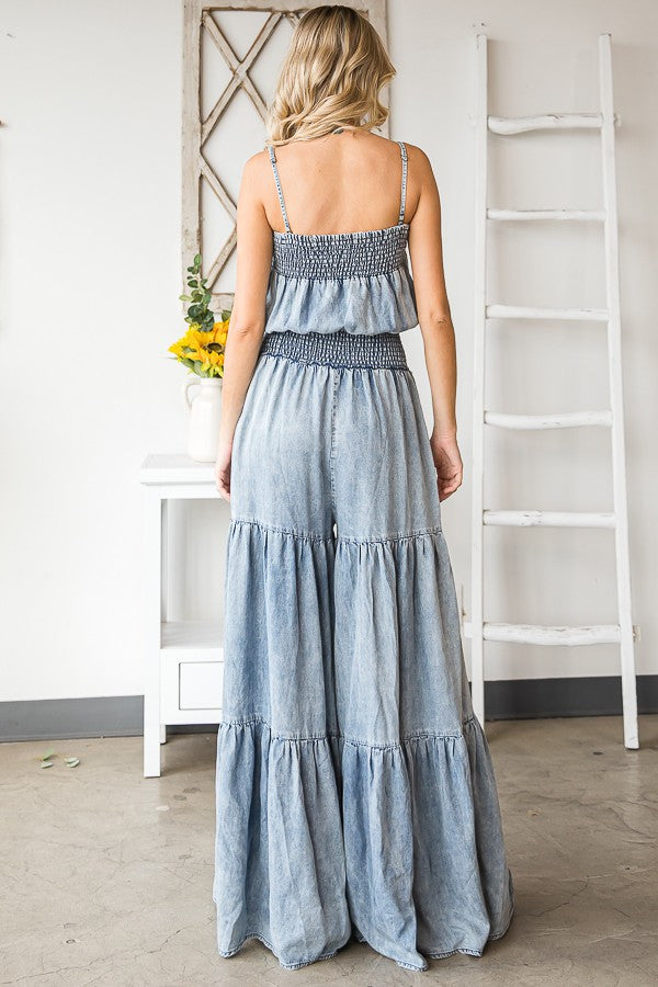 Jilly Smocked Jumpsuit