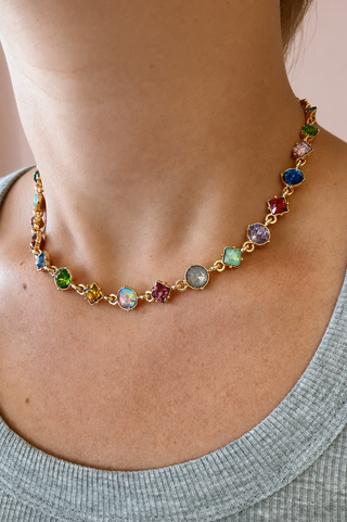 Jilly Gemstone Necklace