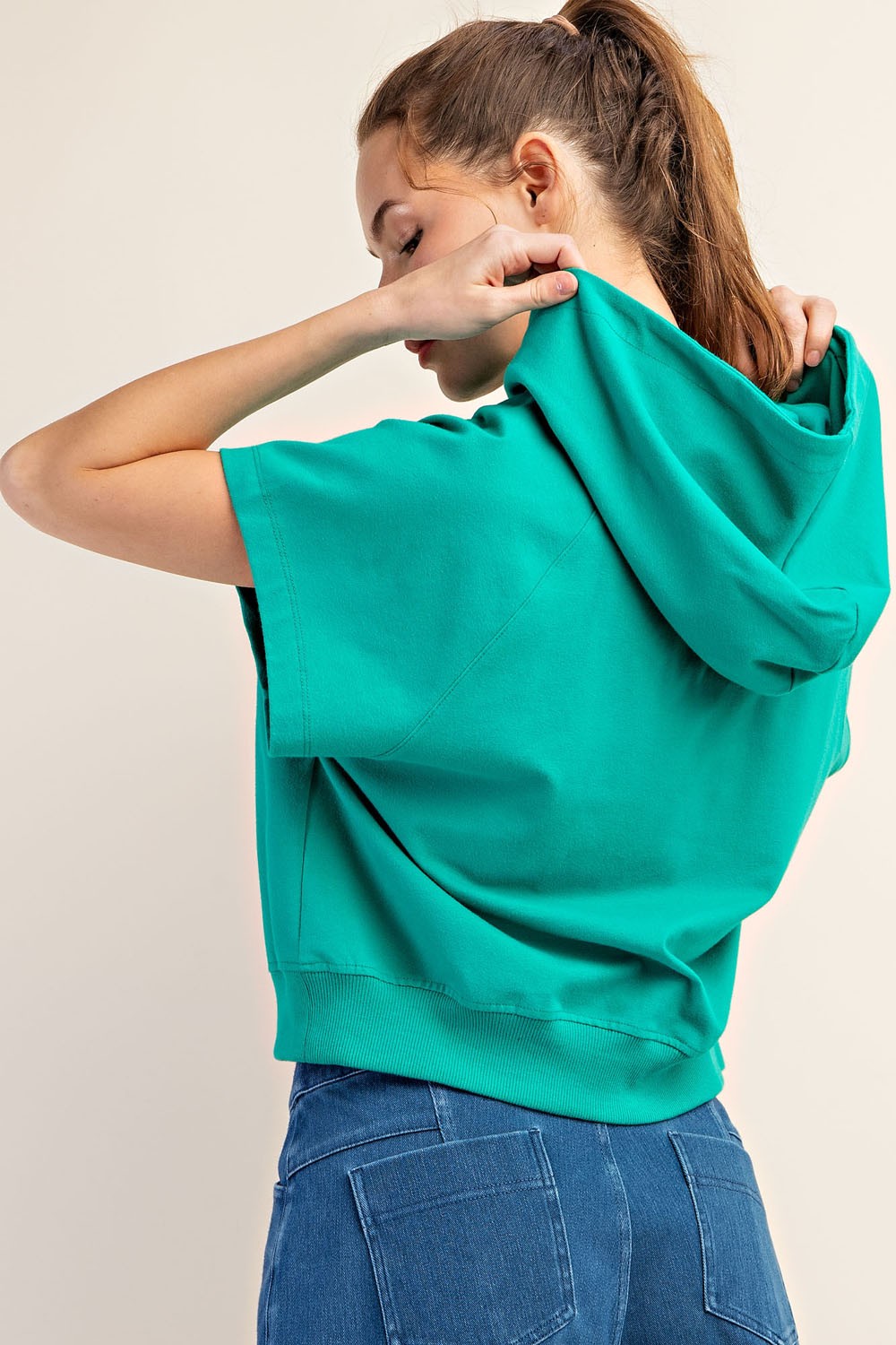 Kelly Cropped Hoodie