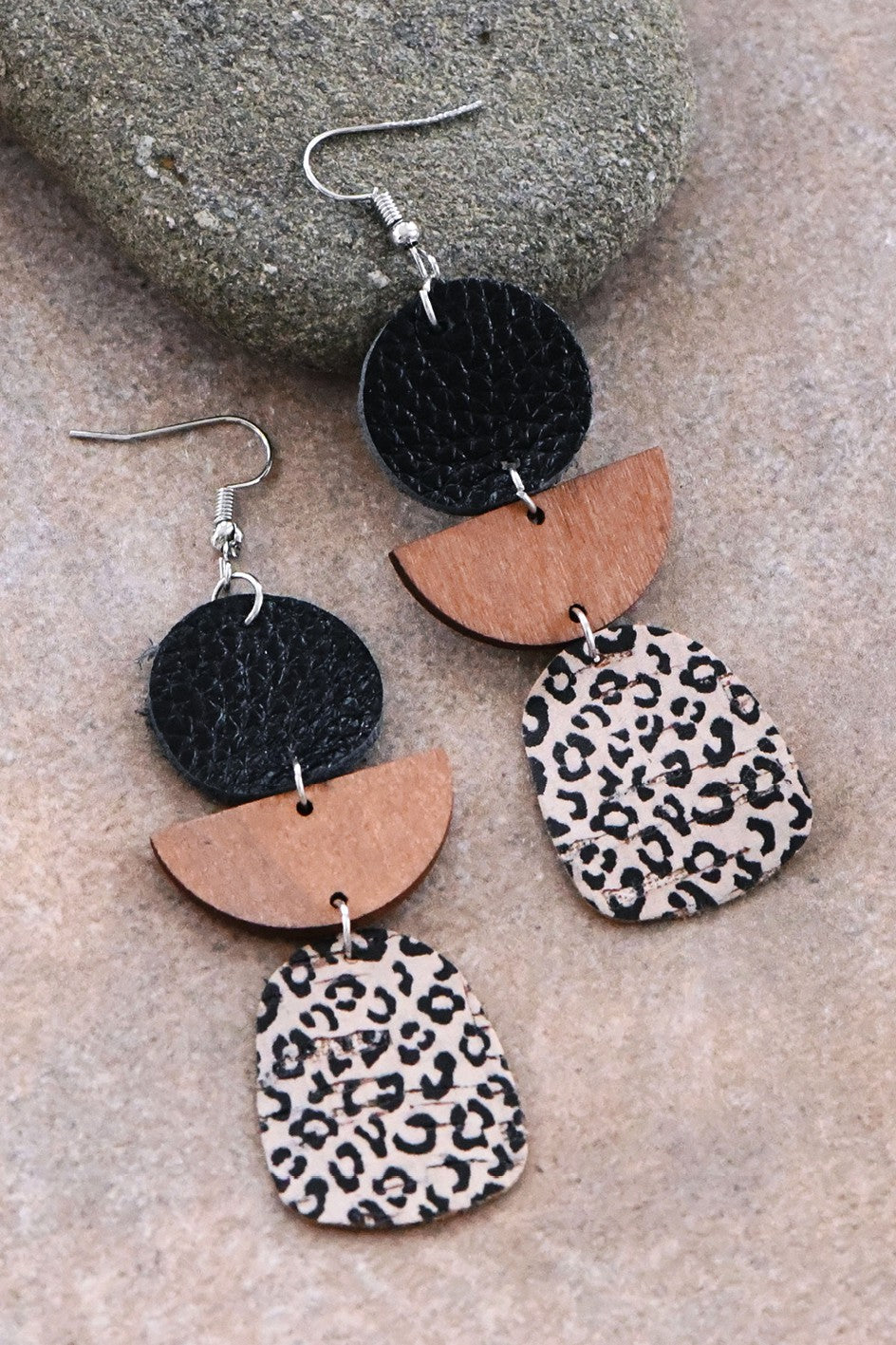 Laura Leopard Earrings