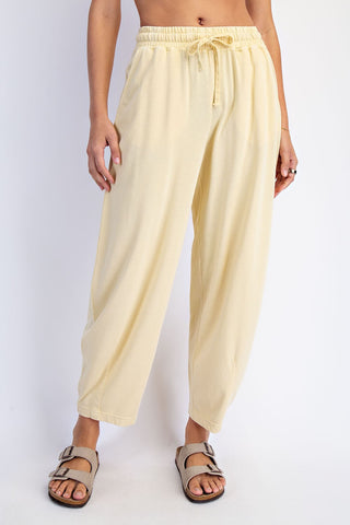 Lottie Cozy Barrel Pants - Boutique EllaPar