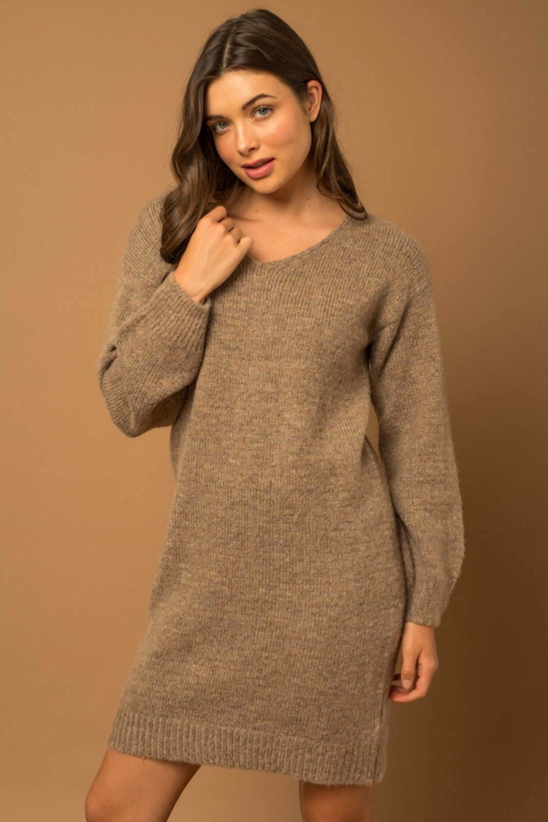 Meah Mini Sweater Dress