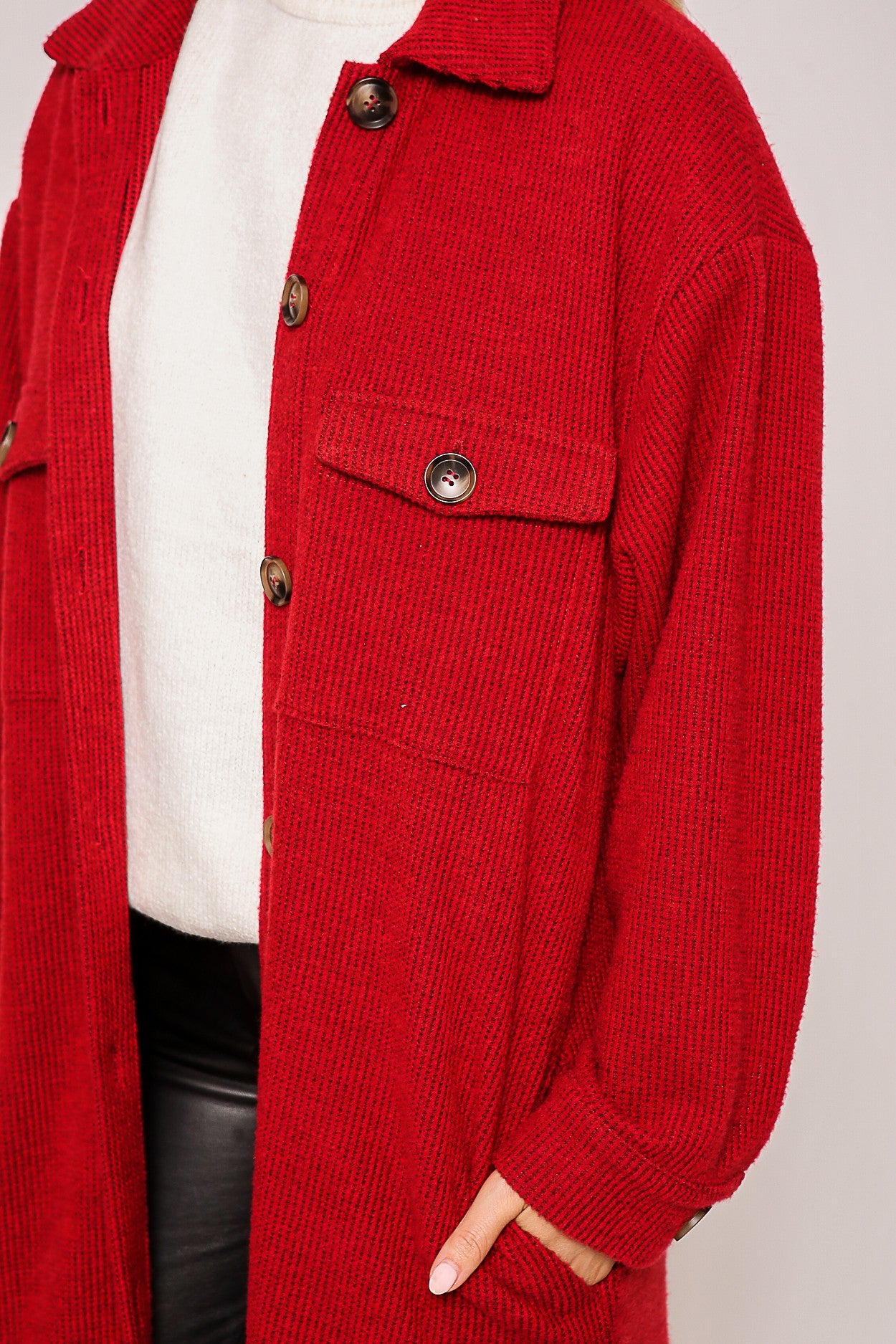 Merry Longline Shacket