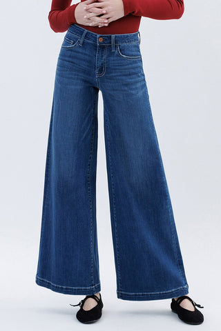 Jesse Mid-Rise Palazzo - Boutique EllaPar