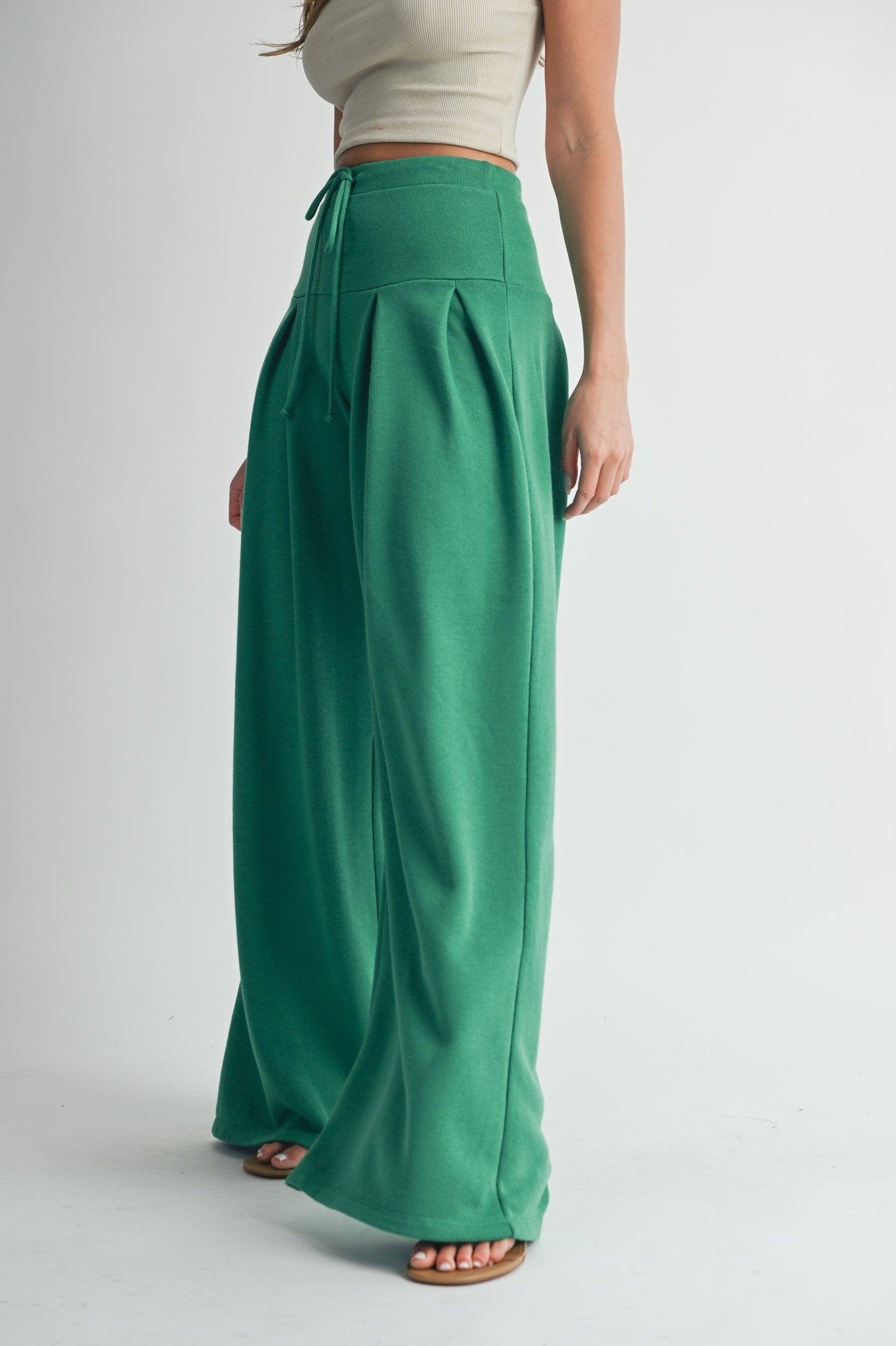 Pria Pleated Pants