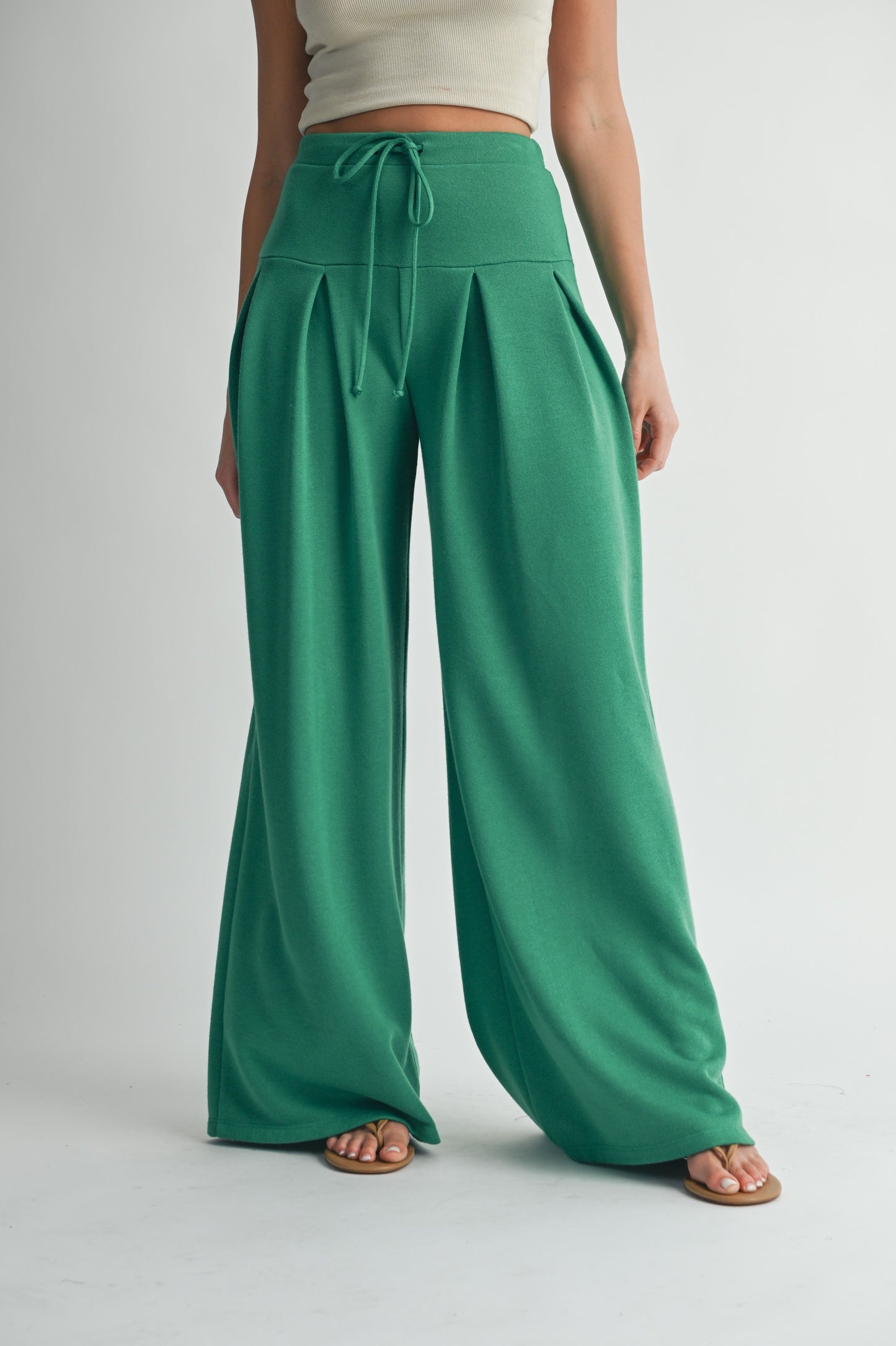 Pria Pleated Pants