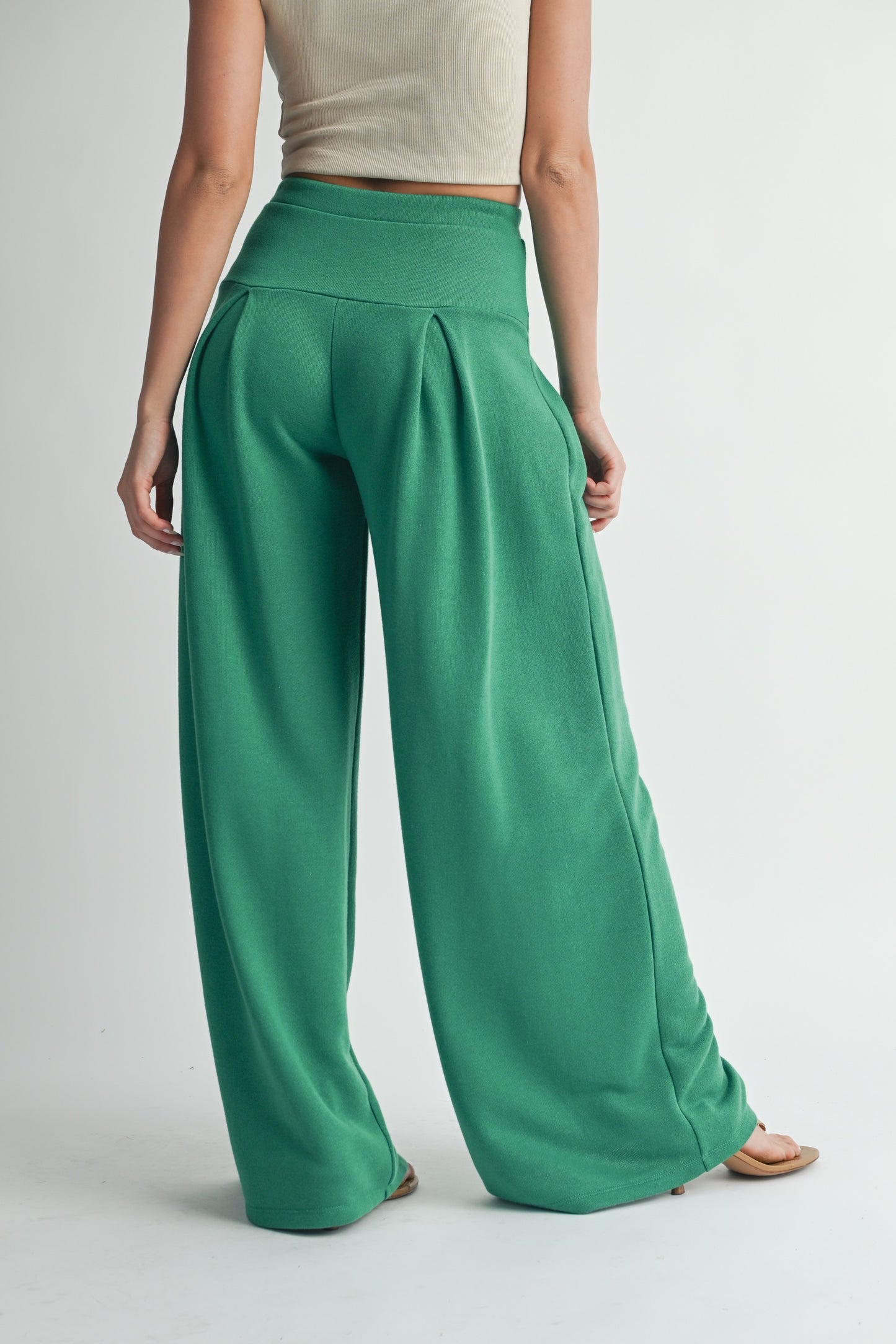 Pria Pleated Pants