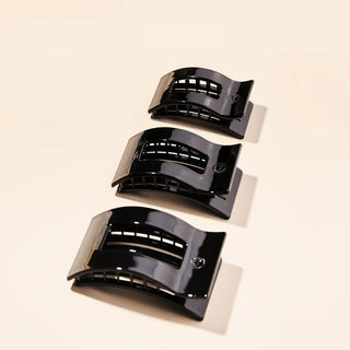 Rectangle Teletie Flat Clip - Boutique EllaPar