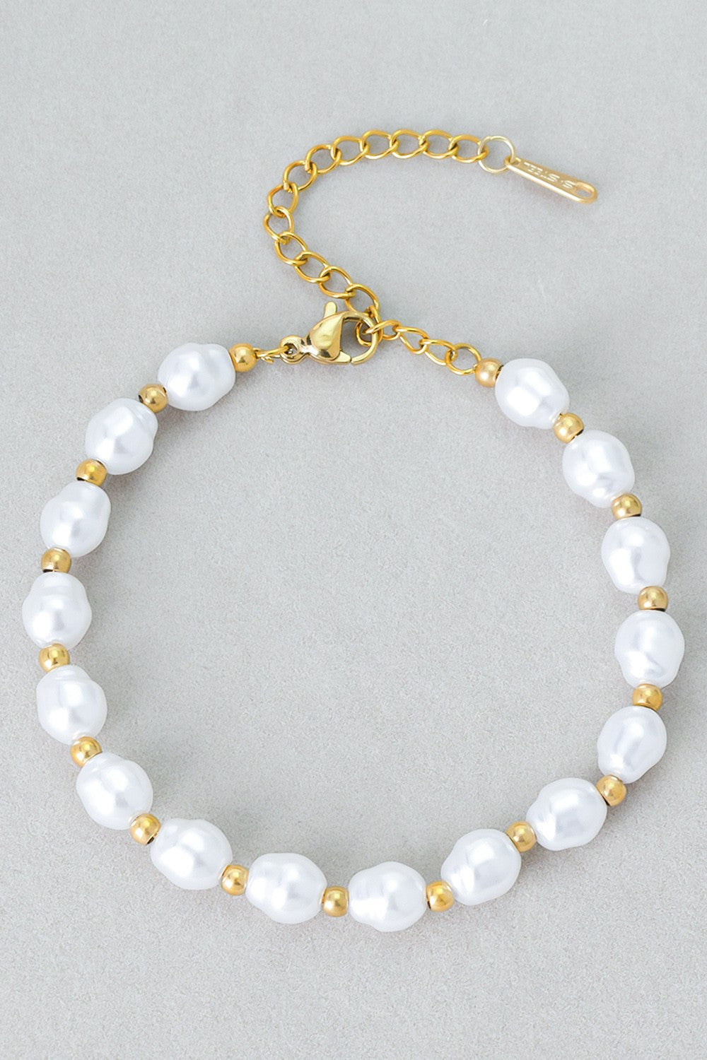 SS Pearl Bracelet
