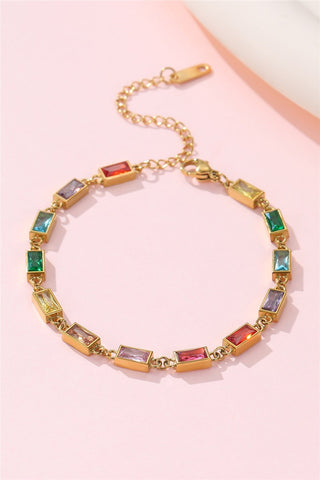 SS Rainbow Bracelet - Boutique EllaPar