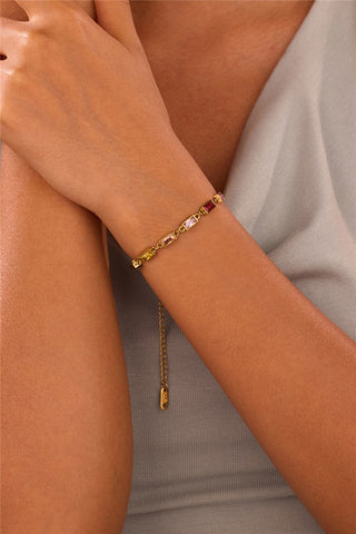 SS Rainbow Bracelet - Boutique EllaPar