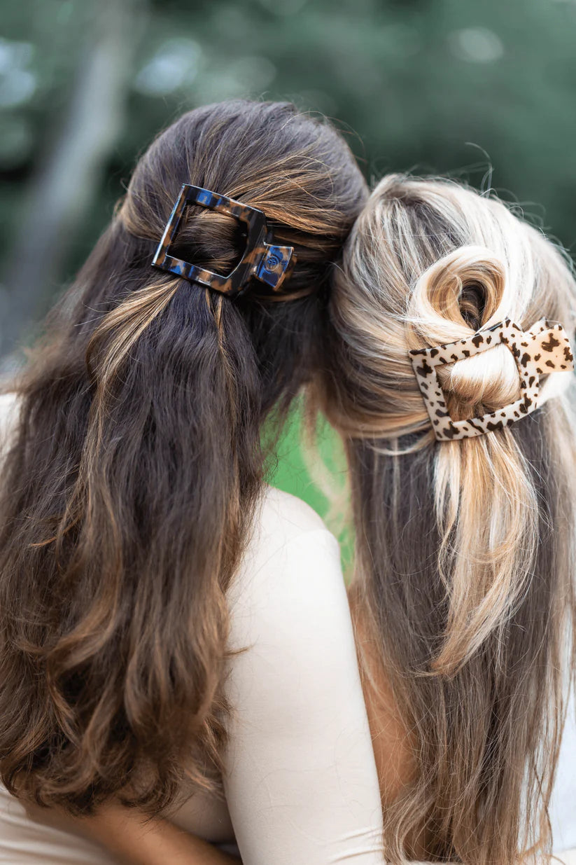 Square Teletie Flat Clip