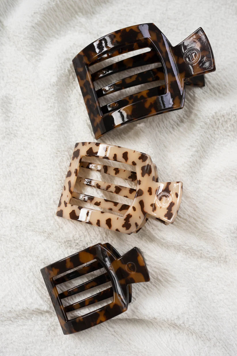 Square Teletie Flat Clip