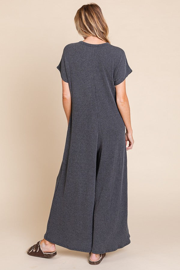 Teddy Ribbed Jumpsuit