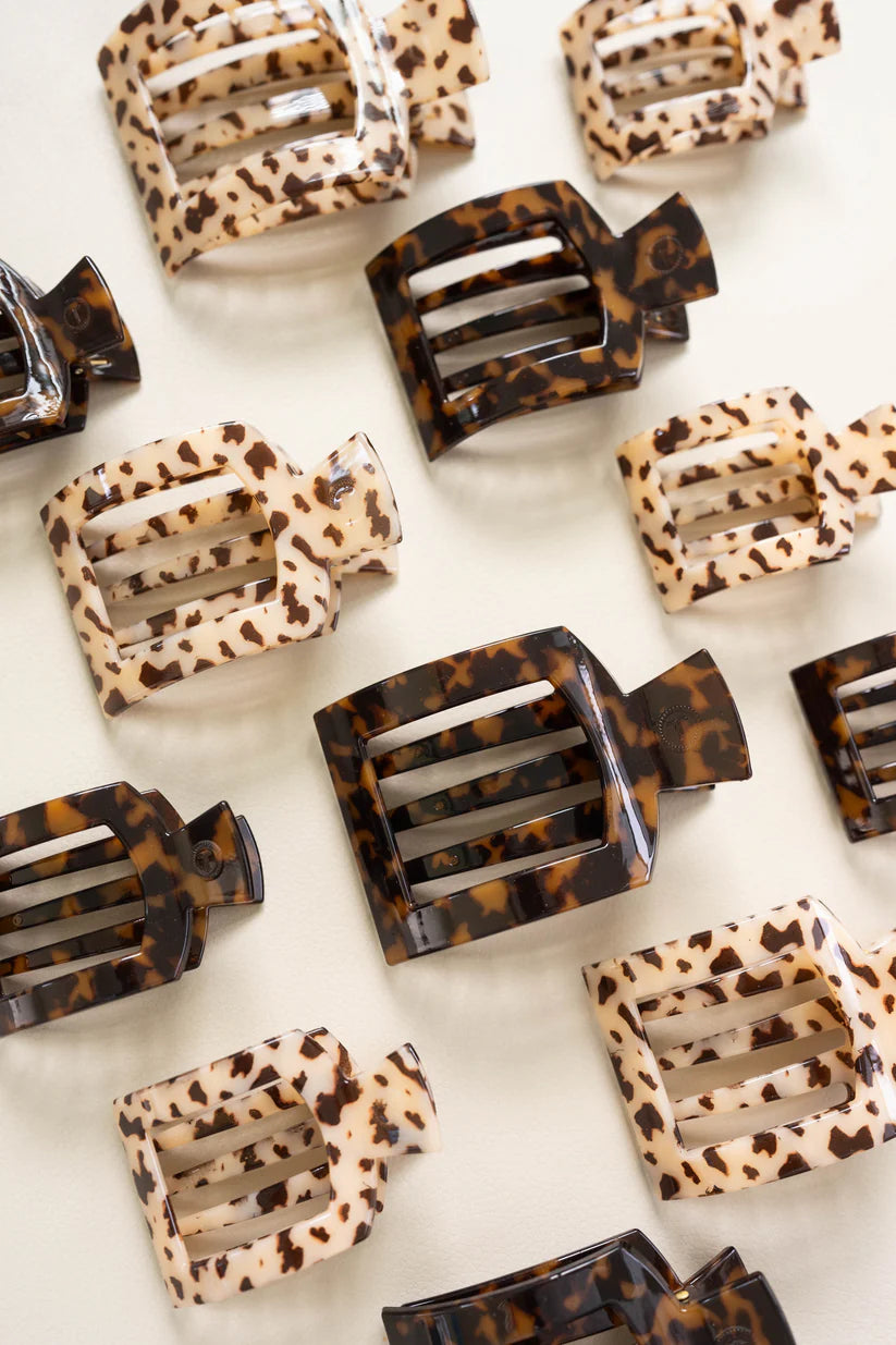 Square Teletie Flat Clip