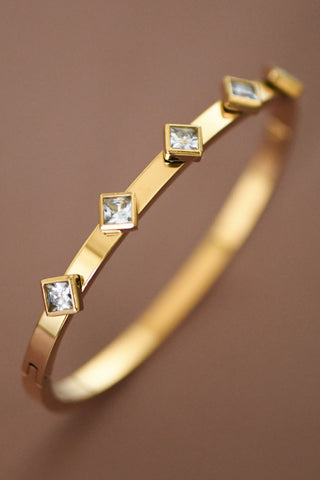 Zirconia Bangle - Boutique EllaPar