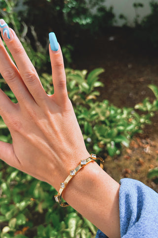 Zirconia Bangle - Boutique EllaPar