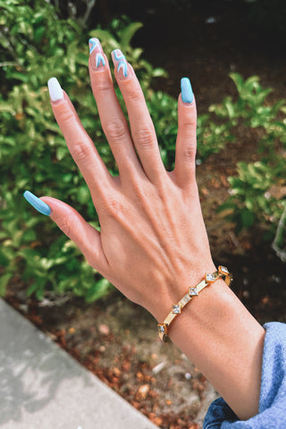 Zirconia Bangle - Boutique EllaPar