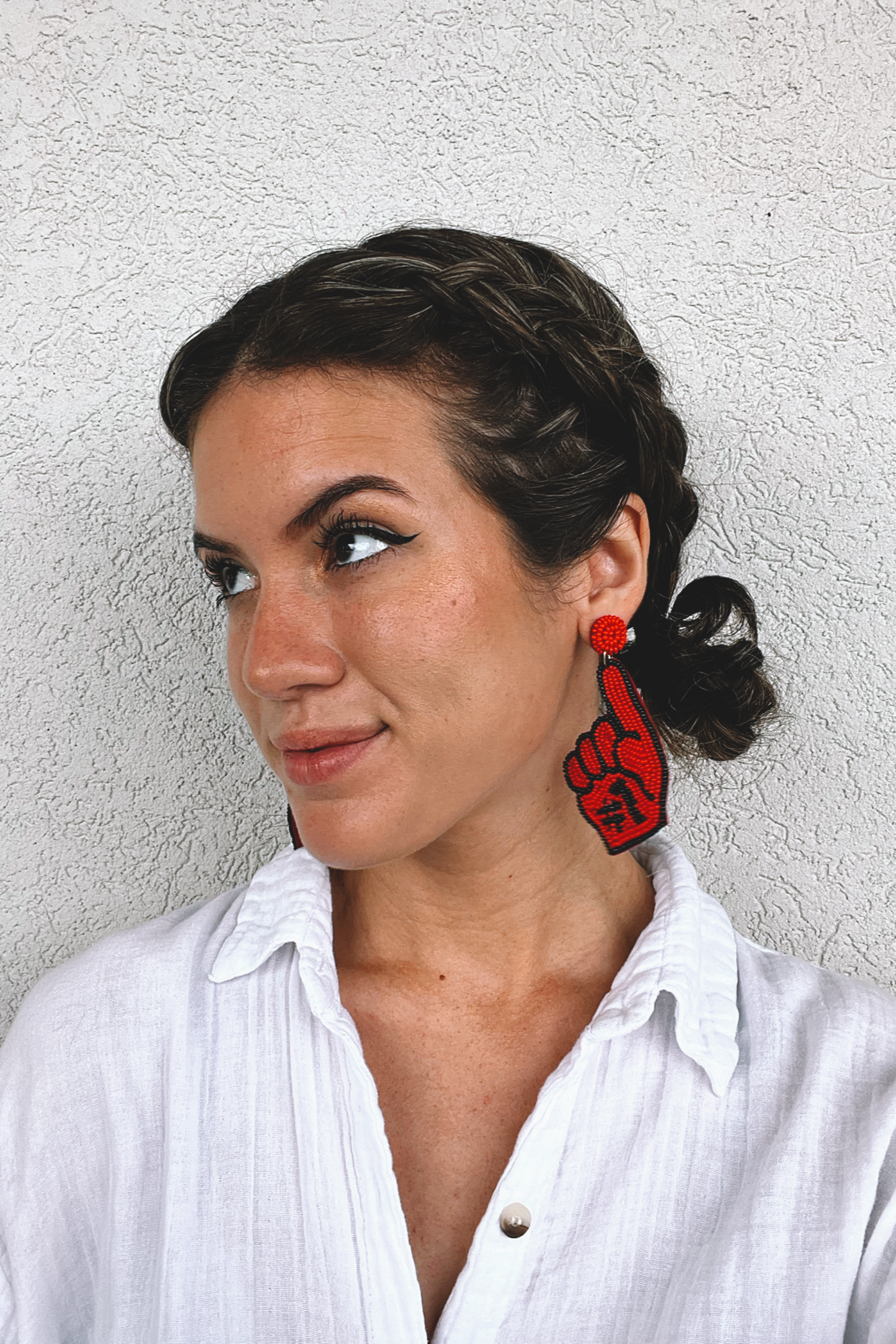 #1 Beaded Earrings