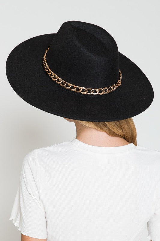Chain Wrapped Fedora